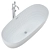 Disenia Ellisse Oval Freestanding Bath 3D model small image 5