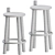 Elegant MC27 DOPO Bar Chairs 3D model small image 4