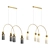 Vintage Double Pendant Lamp 3D model small image 4