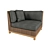 Modular Costa Rica Corner Sofa 3D model small image 2