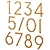 Meraki Numerals Home Entry Accents 3D model small image 6