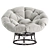 SAFAVIEH Kiraya Outdoor Papasan Chair 3D model small image 4