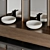 Modern Bathroom Furniture Set with Rettangolo Faucet 3D model small image 6