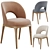 Elegant Boerum Dining Chair 3D model small image 1