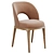 Elegant Boerum Dining Chair 3D model small image 2