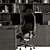 Executive Office Desk - Modern Design 3D model small image 4