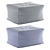 Complements Collection Pouf Set 3D model small image 2