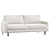 Lucy Sofa Bed with Storage 3D model small image 1