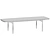 Elegant Cantori Mirage Dining Table 3D model small image 3