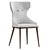 Modern Dining Chair Augusta 3D model small image 1