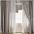 Title: 3D Curtain Model Set 3D model small image 1