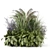 Outdoor Plants Collection Set 2303 3D model small image 1