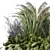 Outdoor Plants Collection Set 2303 3D model small image 2