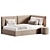 Sleek Children's Bed KT.021 3D model small image 2