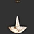 Luxurious Alabaster Pendant Light 3D model small image 8