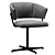 Modern Ergonomic Bahia Office Chair 3D model small image 7