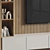 Modern TV Wall Set 081 3D model small image 3