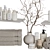 Modern Bathroom Accessory Set 2016 3D model small image 6
