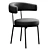 Elegant Bonaldo Neuilly Chair 3D model small image 1