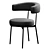 Elegant Bonaldo Neuilly Chair 3D model small image 3