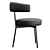 Elegant Bonaldo Neuilly Chair 3D model small image 4