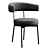 Elegant Bonaldo Neuilly Chair 3D model small image 7