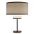 Modern Beige Table Lamp 3D model small image 1