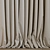 Minimalist Curtain 3D Model Pack 3D model small image 2