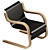 Artek 42 Small Paimio Armchair 3D model small image 2