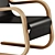 Artek 42 Small Paimio Armchair 3D model small image 3