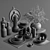 Decorative Set 3D Models Bundle 3D model small image 7