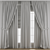 3D Curtain Model Collection 3D model small image 3