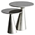 Sleek Modern Table Offering 3D model small image 1