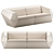 Vondom FAZ 2 Modular Sofa 3D model small image 1