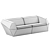 Vondom FAZ 2 Modular Sofa 3D model small image 4