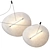 Tense Tyvek Pendant Lamp 3D model small image 3