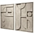 Sculpted Shape Relief Set 3D model small image 2