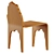 Lieksa Plywood Chair in 3 Color Options 3D model small image 4