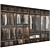 Modern Modular Wardrobe Set 3D model small image 2