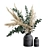 Elegant Pampas Vase Bouquet Display 3D model small image 4