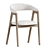 Scandi Round Dining Set Ash 3D model small image 9