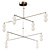 Echo Linear Chandelier Set 3D Models 3D model small image 1