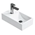 Modern Wall Mounted Washbasin - Brenstain BA18 3D model small image 1