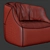 Unique Blob Armchair Design 3D model small image 5