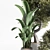 High-Quality Indoor Plants Set 3D model small image 3