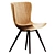 Sleek Bonaldo Colibri Chair 3D model small image 1