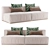 Alula Outdoor Sofa Collection 2023 3D model small image 1