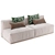 Alula Outdoor Sofa Collection 2023 3D model small image 7