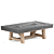 Botanic 8' Pool Table, Premium Materials 3D model small image 10