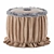 Emozioni Collection Fur Pouf 3D model small image 1